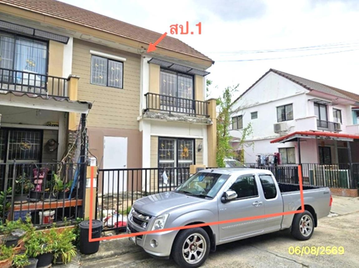 ทาวน์เฮ้าส์ บ้านพฤกษา 58/2 ลาดกระบัง-สุวรรณภูมิ บางเสาธง สมุทรปราการ