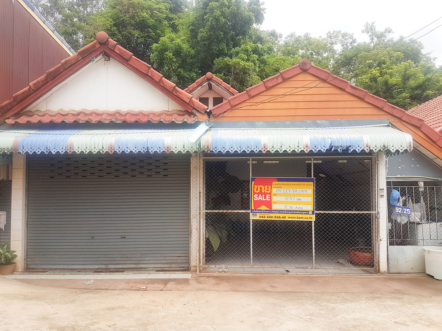 Single-family house in Loei city.