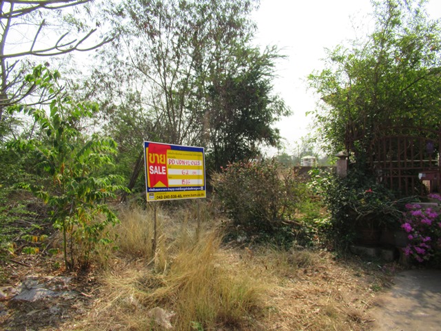 Empty land, Pacharint Parque Villas project, Udon Thani