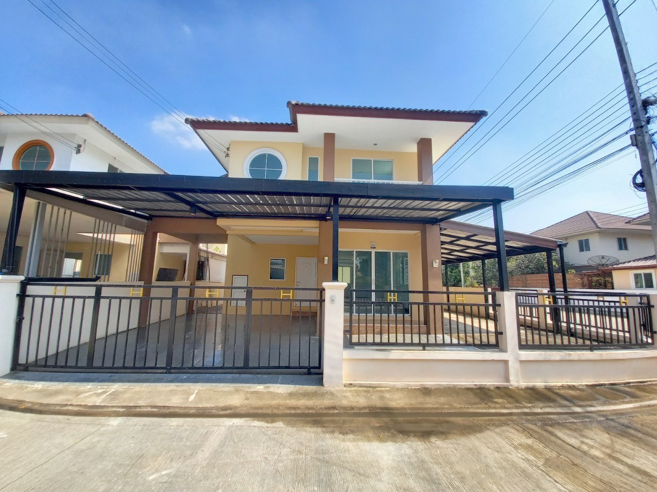 บ้านเดี่ยว โครงการร่มรื่นกรีนพาร์ค วังน้อย : ปรับปรุงใหม่
