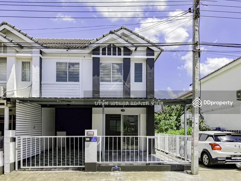 ทาวน์เฮ้าส์ 2 ชั้น หมู่บ้าน พฤกษา 76 บางใหญ่ บ้านใหม่ ไม่เคยเข้าอยู่ หลังมุมกลับรถ, Nonthaburi
