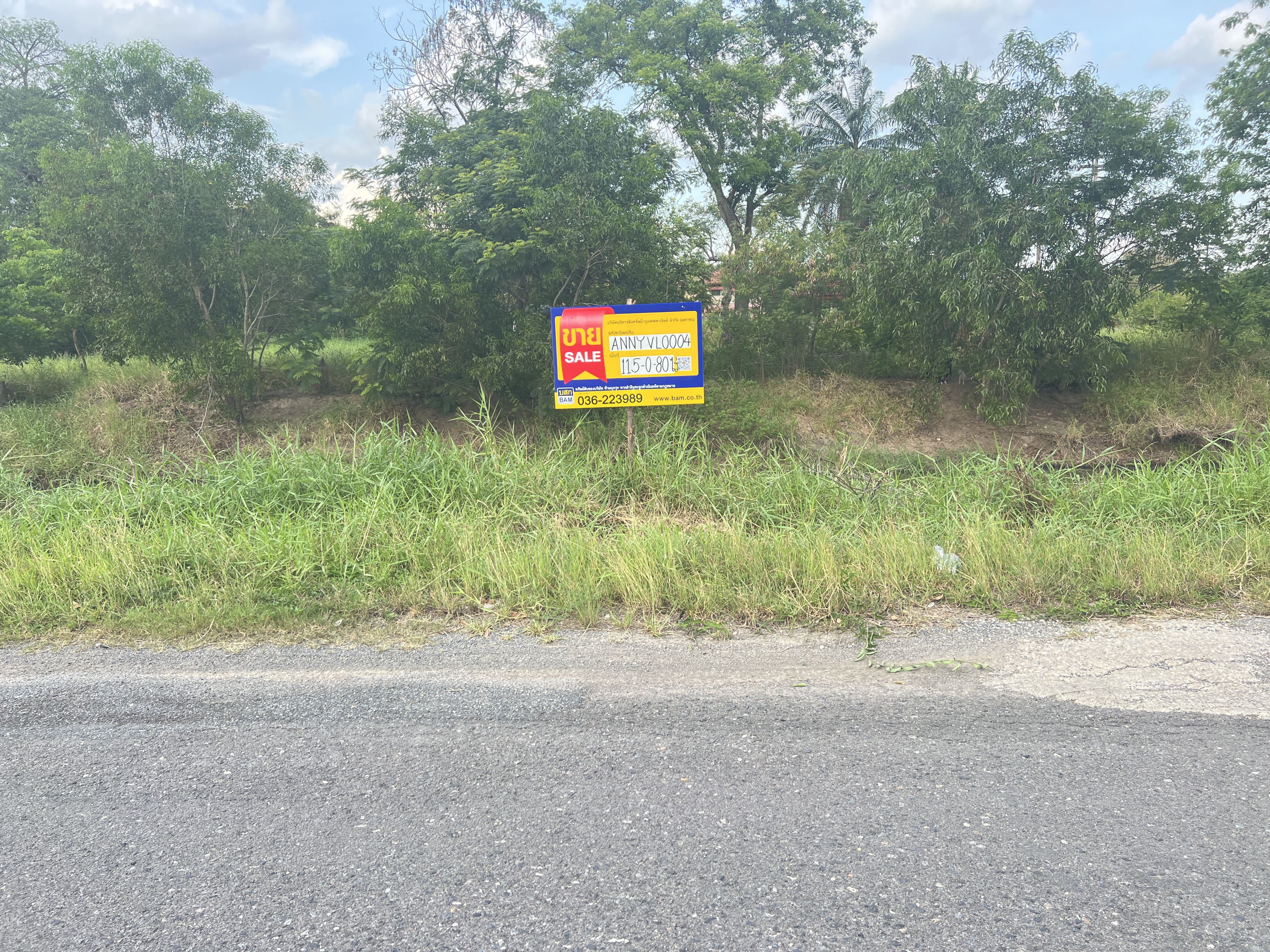 Empty land, The Royal Laguna project, Nakhon Nayok