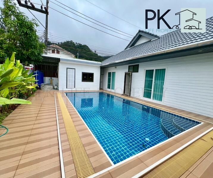 5S0287 Pool villa for sale 9,000,000 baht 4 bedroom 5 bathroom at kathu have fully furnished, Phuket