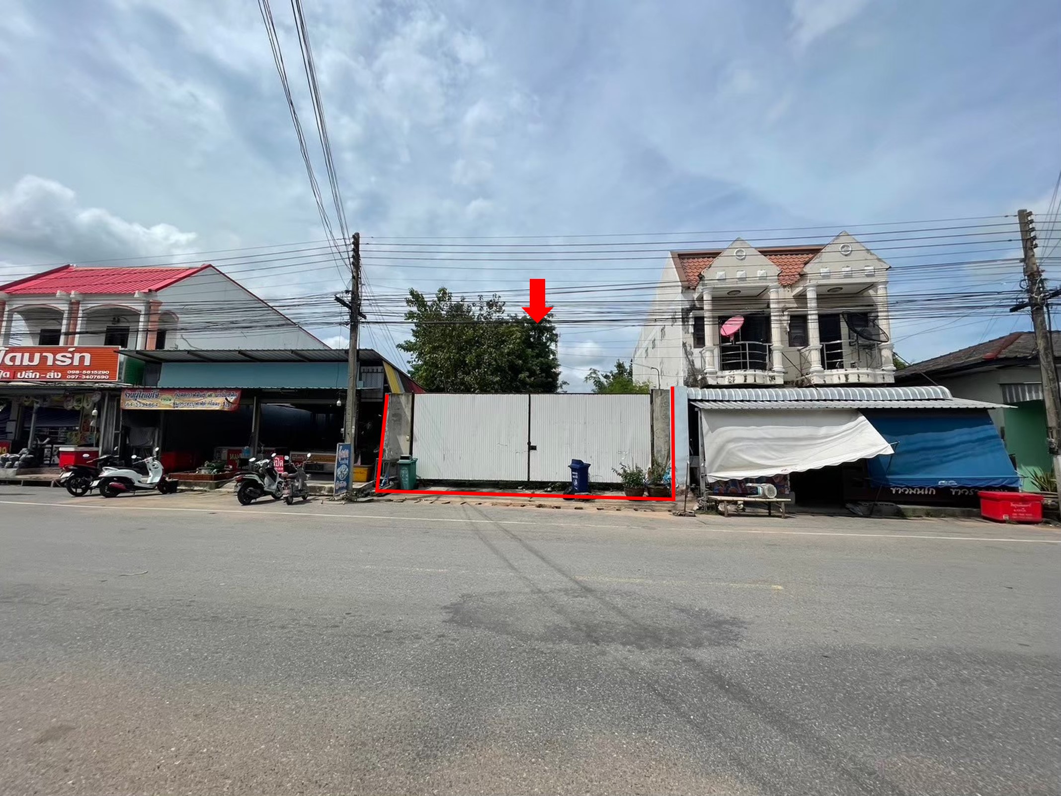 ที่ดินพร้อมอาคารโกดังชั้นเดียว บรบือ มหาสารคาม