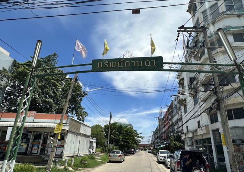 ทาวน์เฮ้าส์ โครงการทรัพย์กานดา ตลาดปทุมธานี