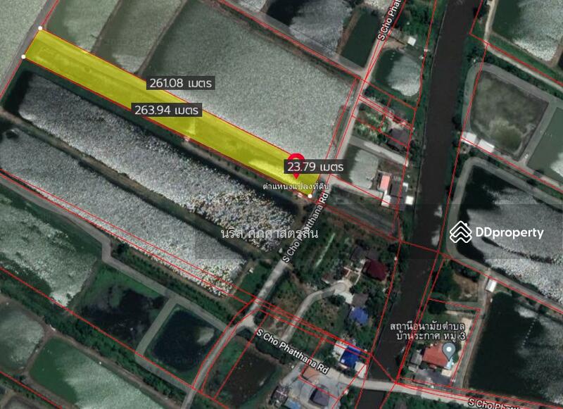 ขายที่ดิน 3ไร่-3งาน-79.4ตร.วา บ้านระกาศ บางบ่อ สมุทรปราการ, Samut Prakan