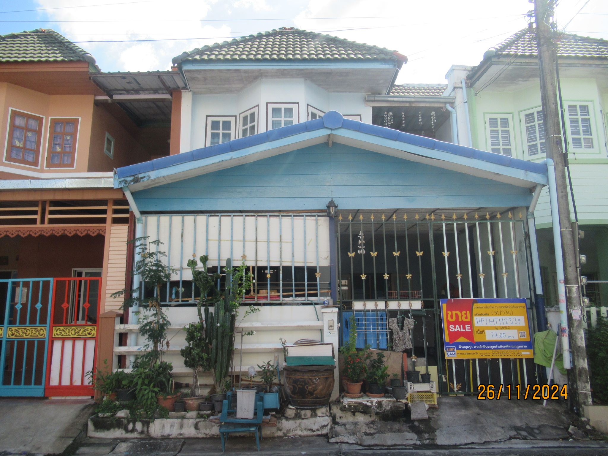 Townhouse project at Rangsit-Klong 4 property investment 1