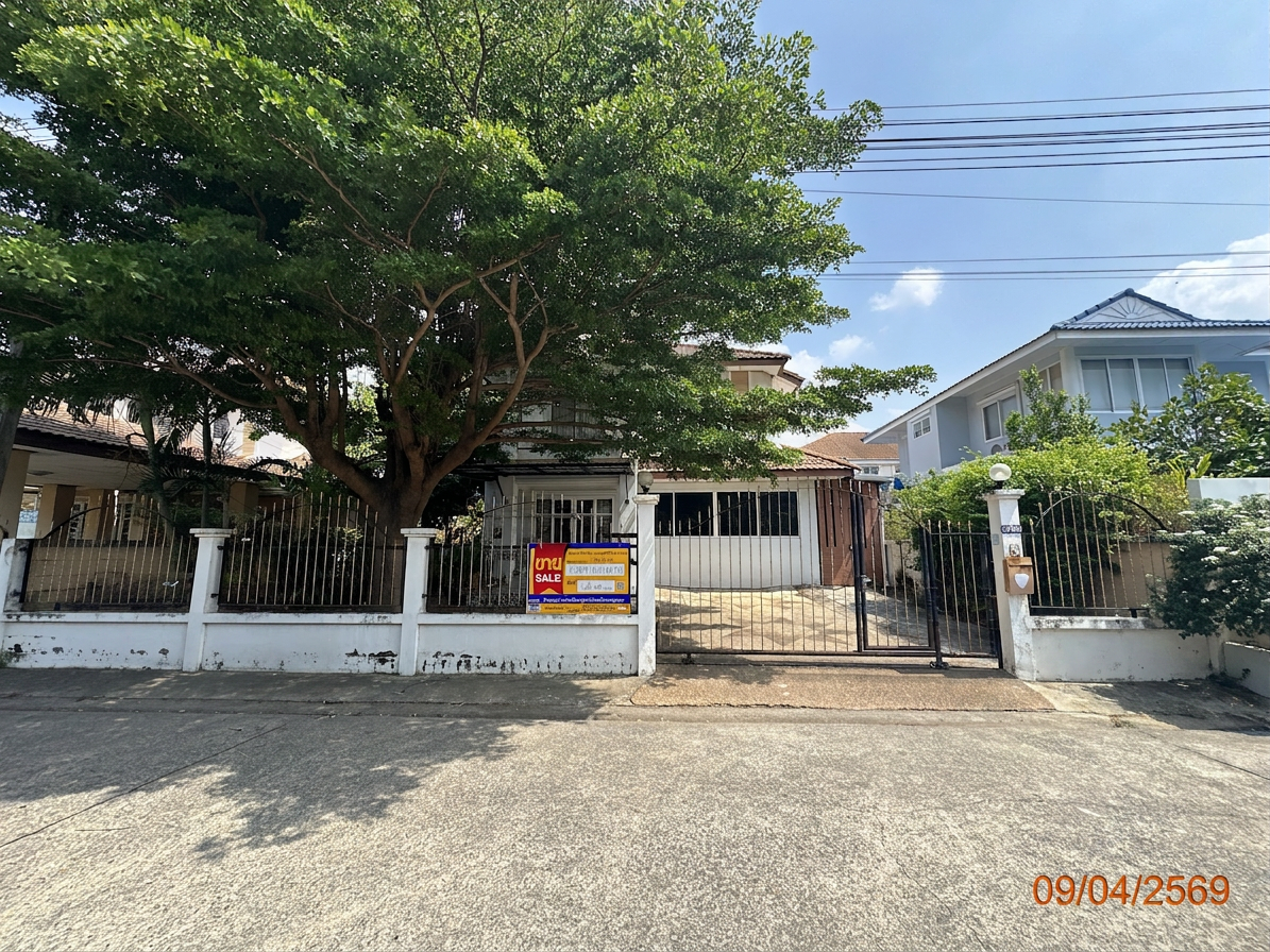 บ้านเดี่ยว 2 ชั้น โครงการซื่อตรง รังสิต คลองสาม