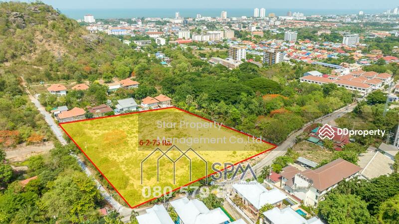 ขายที่ดินหัวหินใจกลางเมือง ซอย 88 ราคา 40,000 บาทต่อตรว, Prachuap Khiri Khan