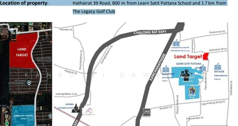 Land 64.5 rai, Hathai Rat 39, Bangkok