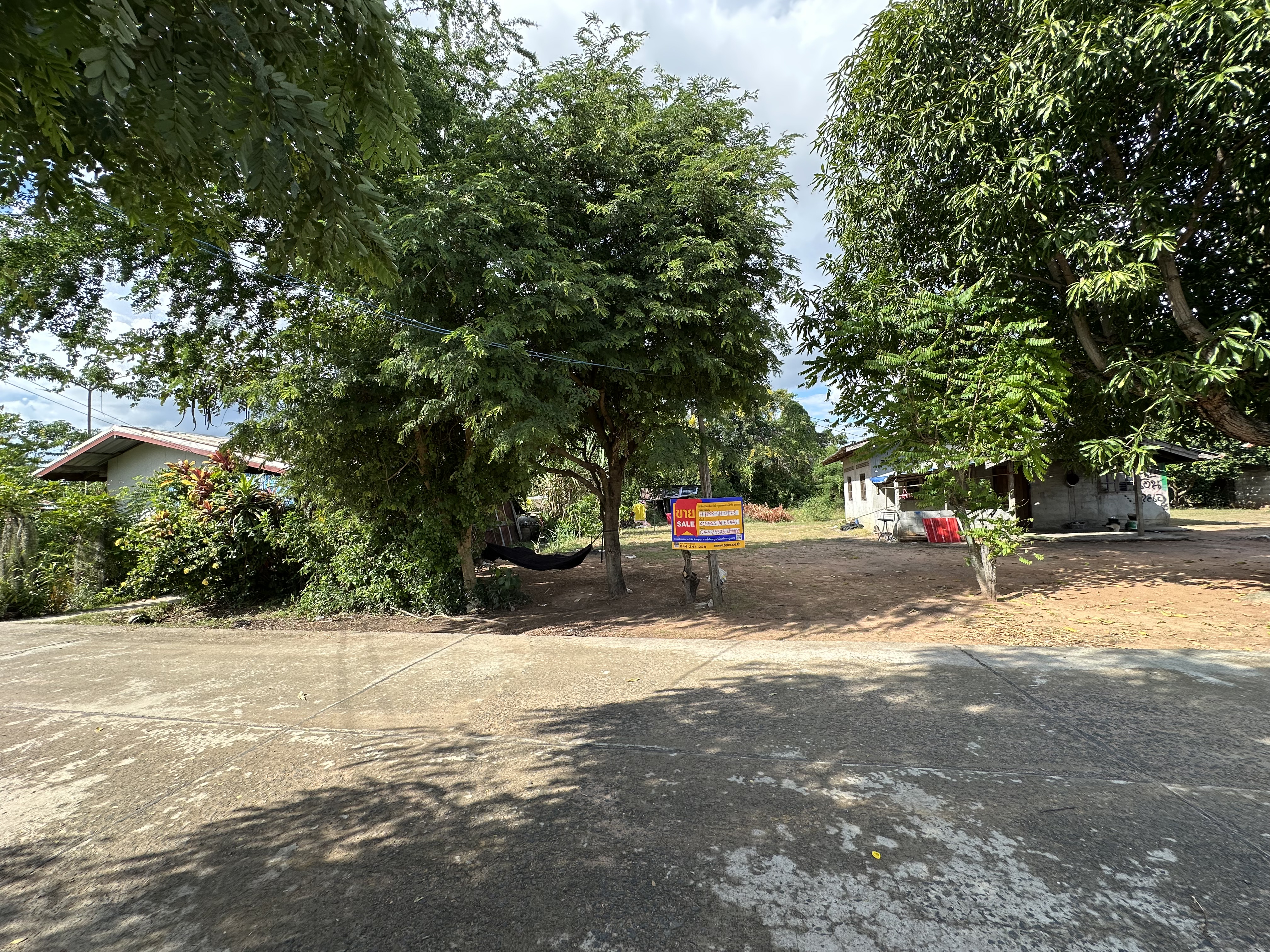 Land with existing construction
