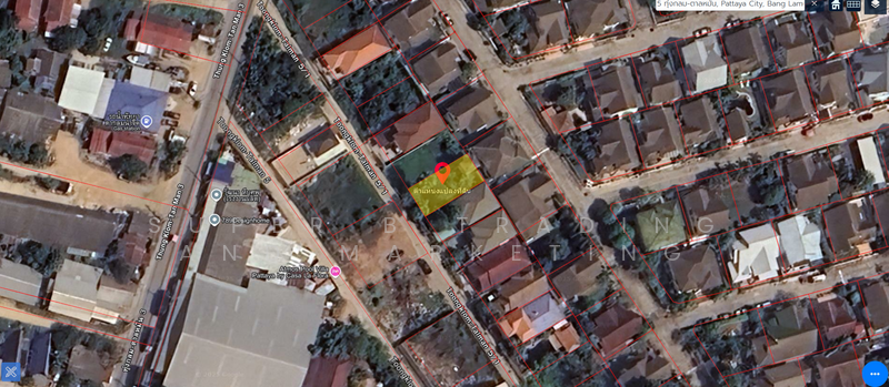 Land for sale, 53 sq m, near Jomtien Beach, Bang Lamung, Thung Klom - Talman, Soi 5/1, Chonburi, Chon Buri (Pattaya)