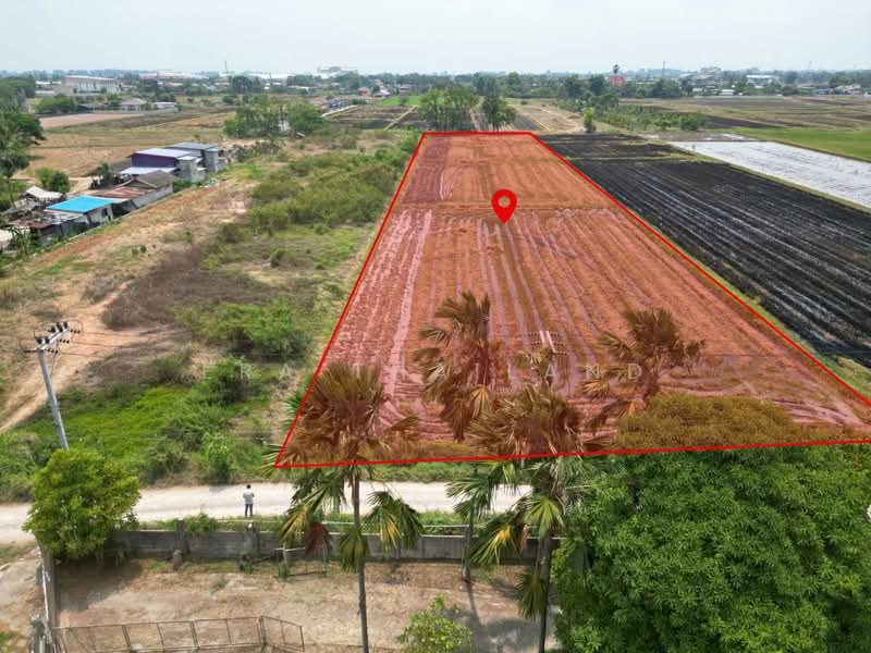 ที่ดินเปล่า 5 ไร่ ใกล้ถนนใหญ่ เมืองพิษณุโลก, Phitsanulok