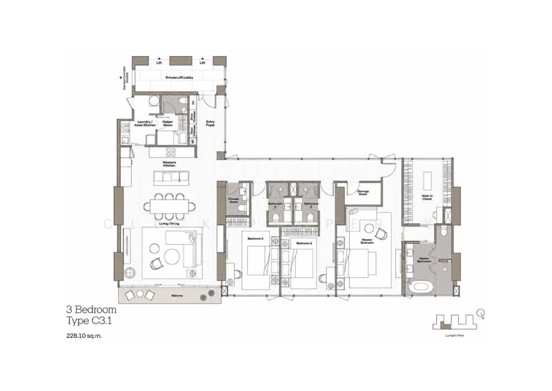 Dusit Central Park (Residences), Bangkok