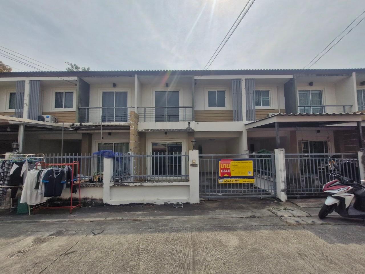 Townhouse at Plus Green Home project, Pluak Daeng