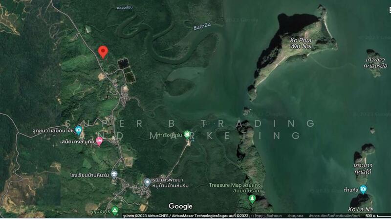 Large land for sale, 24 rai, 2 ngan, 58 sq m, Khlong Khian, Takua Thung, Phang Nga Province, Phangnga