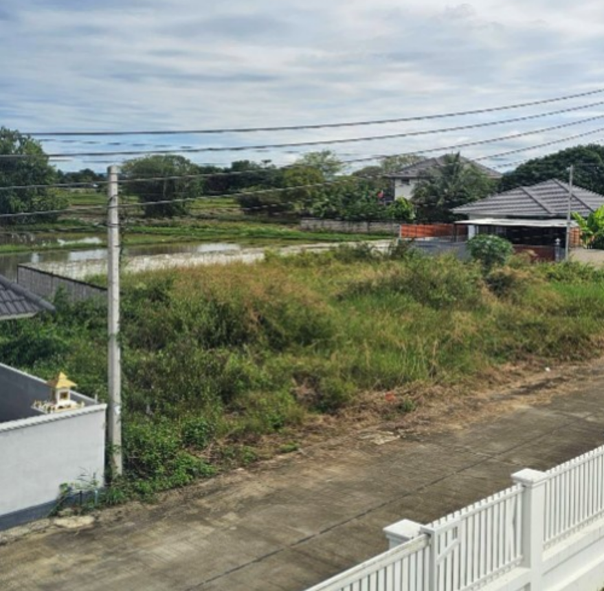 Empty land, Aarin House, Lamphun City, Lamphun Province