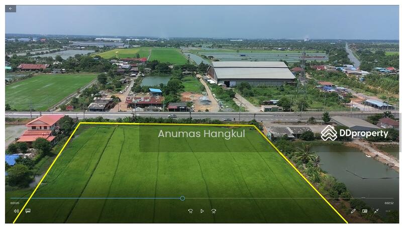 ขายที่ดินริมทางหลวง 26 ไร่ 3 งาน ถ.เทพราช-ลาดกระบัง (3001), Samut Prakan