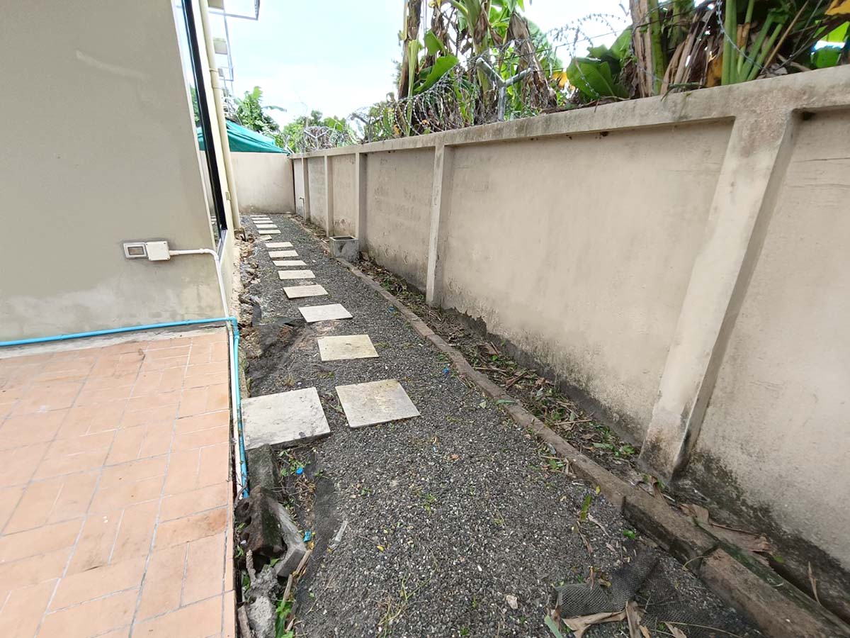 บ้านเดี่ยว โครงการบ้านร็อคการ์เด้น แอร์พอร์ต สุวรรณภูมิ