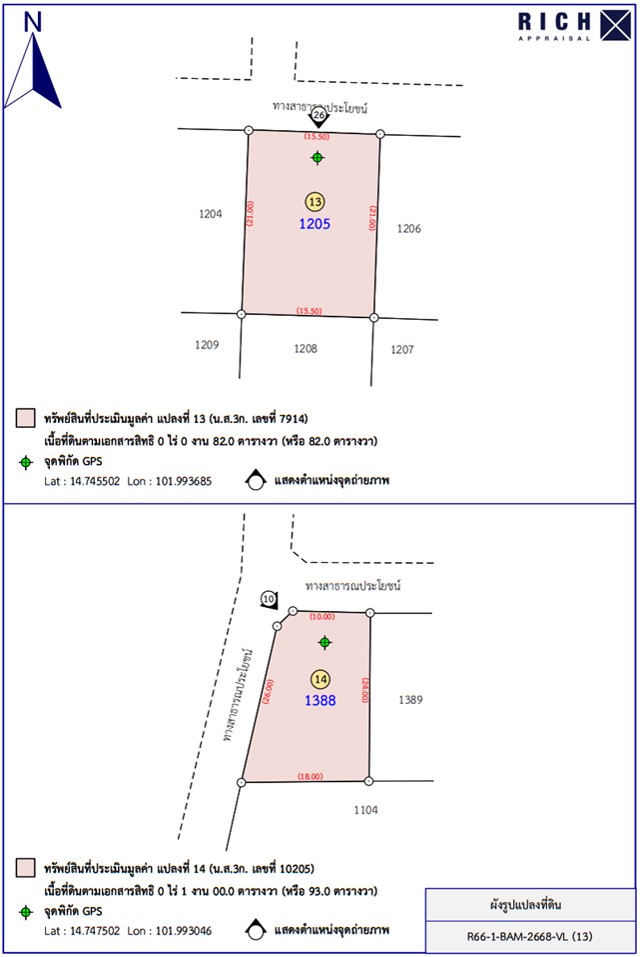 ที่ดินเปล่า โครงการราชพฤกษ์วิลล์ ปักธงชัย