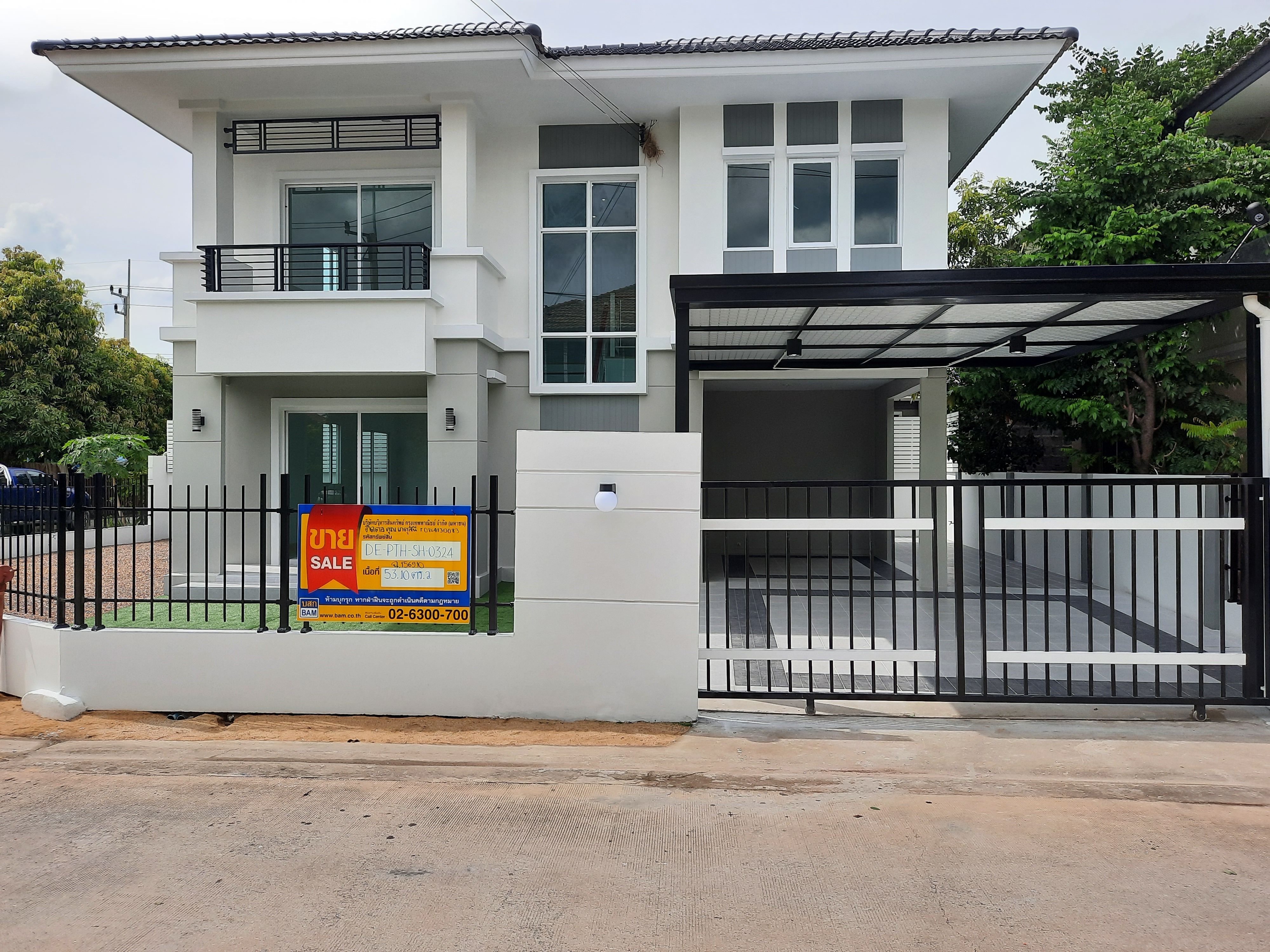 บ้านเดี่ยว โครงการพรวศาวิลเลจ 35 รังสิต คลอง 3 : ปรับปรุงใหม่