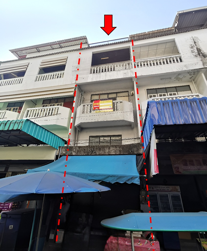 อาคารพาณิชย์ ตลาดเมืองใหม่ เชียงใหม่