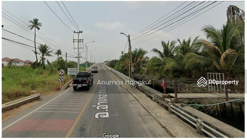 ที่ดินริมน้ำท่าจีน รูปสี่เหลี่ยมสวย ท่าไม้ กระทุ่มแบน, Samut Sakhon