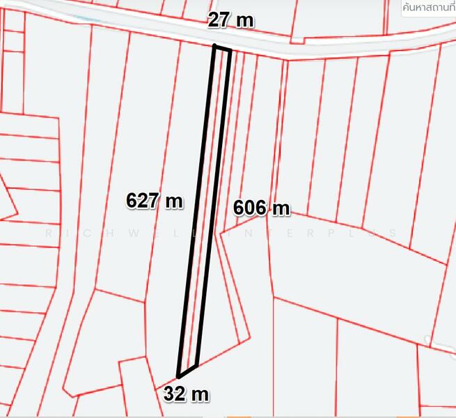 ขายที่นาราชสาสน์ 10 ไร่ ติดถนนติดคลอง ใกล้ถนนเส้น 3444 - 4 กม. บางคา, Chachoengsao