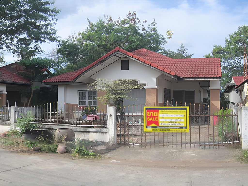Single-family house in Krung Thai project, Nakhon Ratchasima city