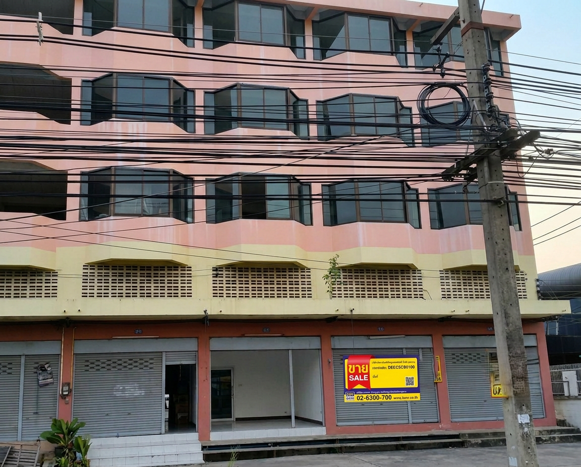 บ้านพักอาศัย 4 ชั้น เมืองชัยเชิงเทรา