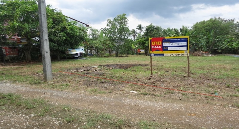 Vacant Land, Garden Home Project, Surat Thani