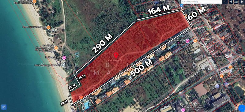 ขาย ที่ดินติดทะเล เนื้อที่ 26 ไร่ 2 งาน 38.8 ตร.ว. วิวสวย พังงา บางม่วง ตะกั่วป่า, Phangnga