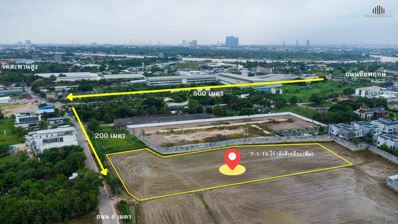 THE GOLDEN LAND | ส่งท้ายปี 2025 ที่ดินทำเลทอง “ถนนชัยพฤกษ์–คลองพระอุดม ปากเกร็ด”, Nonthaburi