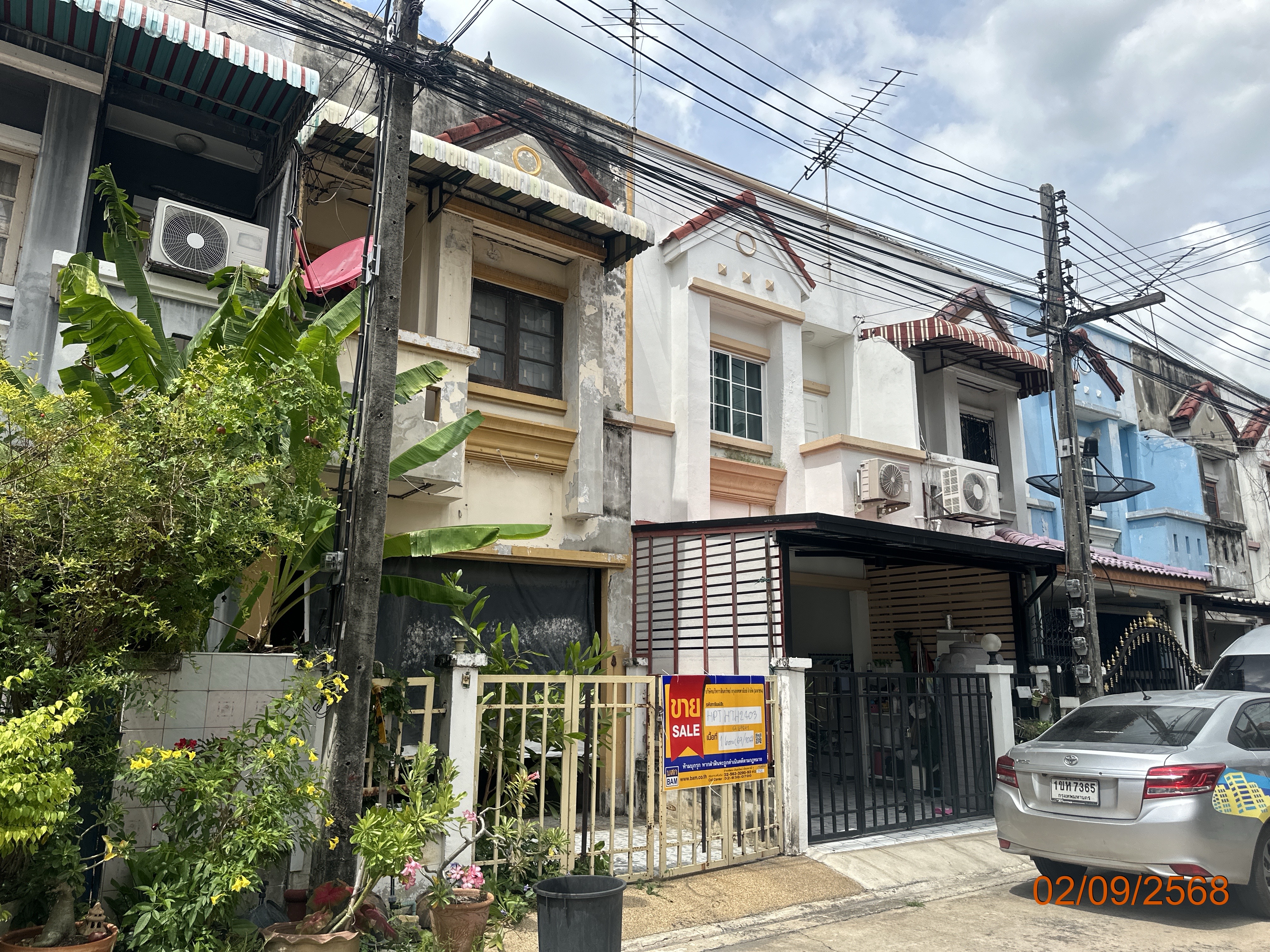 ทาวน์เฮ้าส์ โครงการฟ้ารังสิต ธัญบุรี