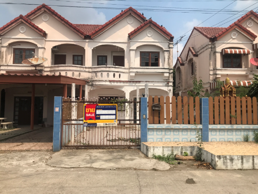 บ้านแฝด โครงการบ้านสวนแสนสุข องครักษ์