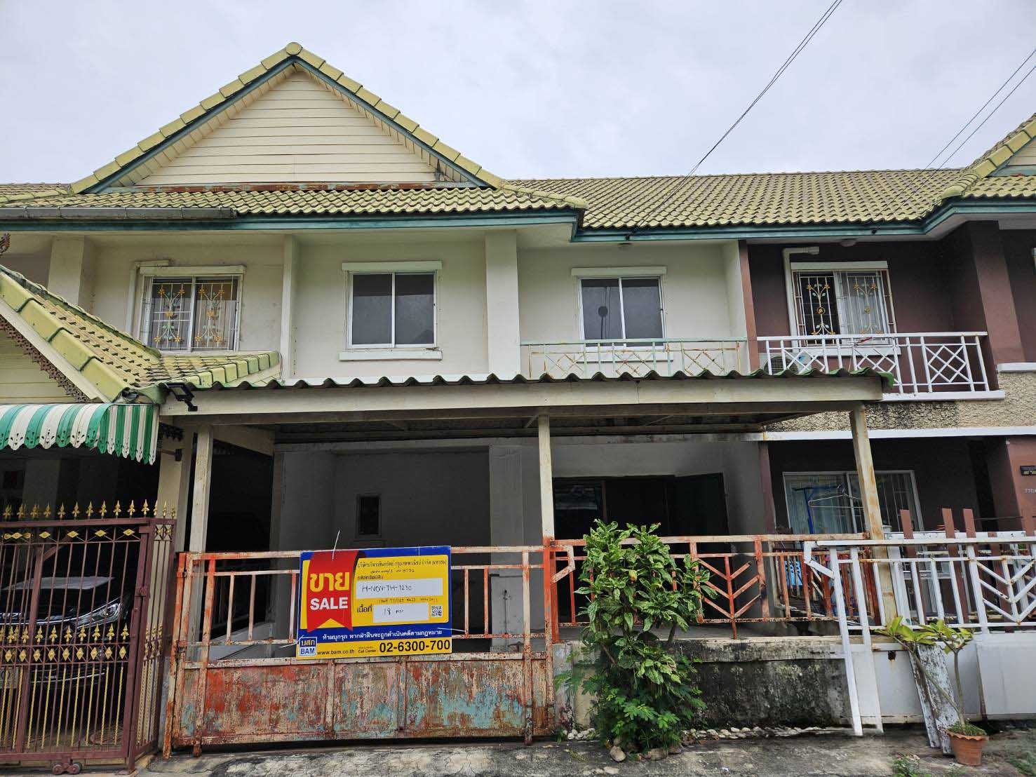 ทาวน์เฮ้าส์ 2 ชั้น โครงการพฤกษา 30/1 บ้านกล้วย-ไทรน้อย
