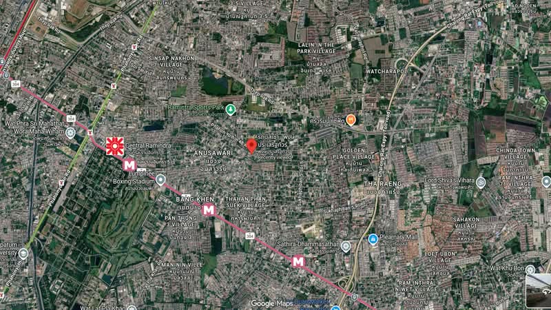 ที่ดิน รามอินทรา 23 แยก 28 แปลงมุม 299 ตรว, Bangkok