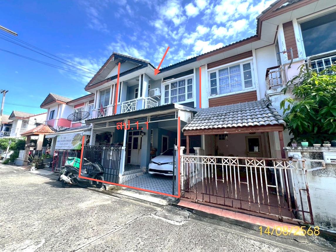 ทาวน์เฮ้าส์ บ้านฟ้ารังสิต ธัญบุรี ปทุมธานี