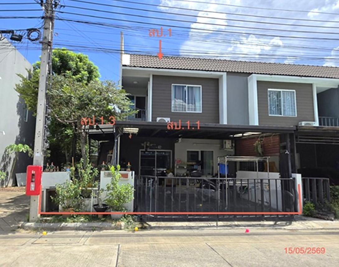 ทาวน์เฮ้าส์ เดอะคัลเลอร์ พรีเมี่ยม วงแหวน-ราชพฤกษ์ บางบัวทอง นนทบุรี