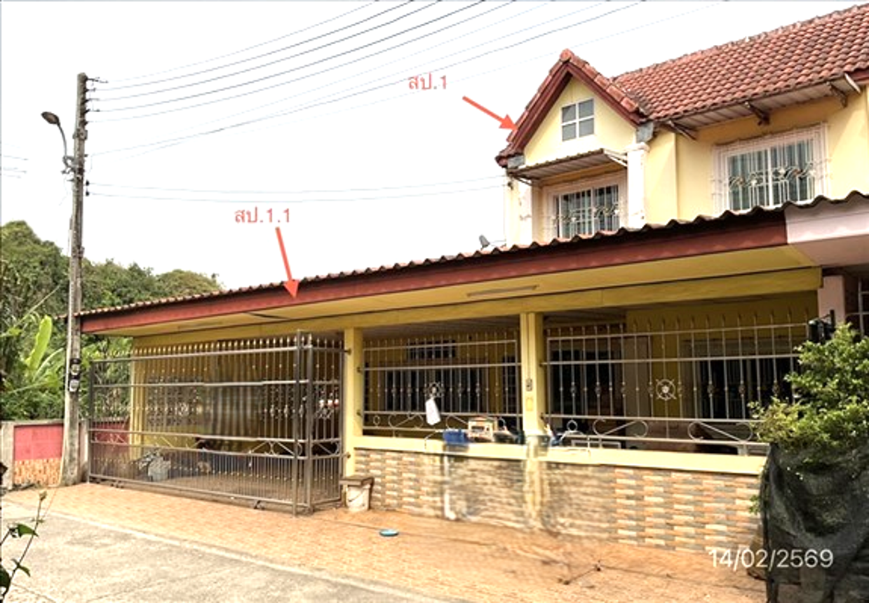 ทาวน์เฮ้าส์ สวนผาสุข บ้านโป่ง ราชบุรี