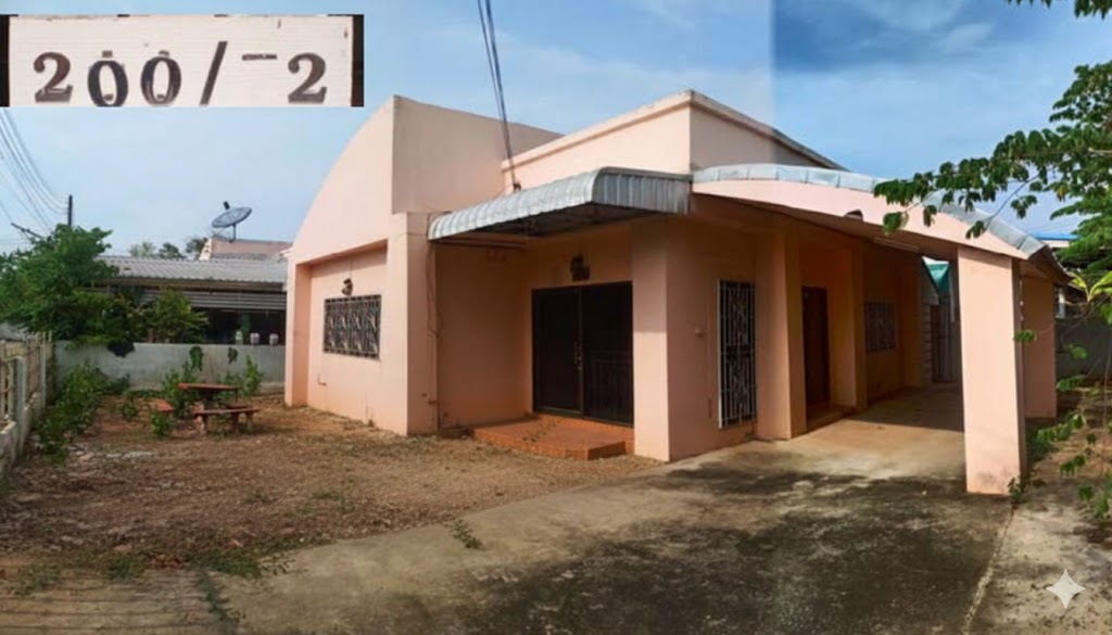 บ้านเดี่ยว โครงการโมเดิร์นโฮม เมืองอุดรธานี