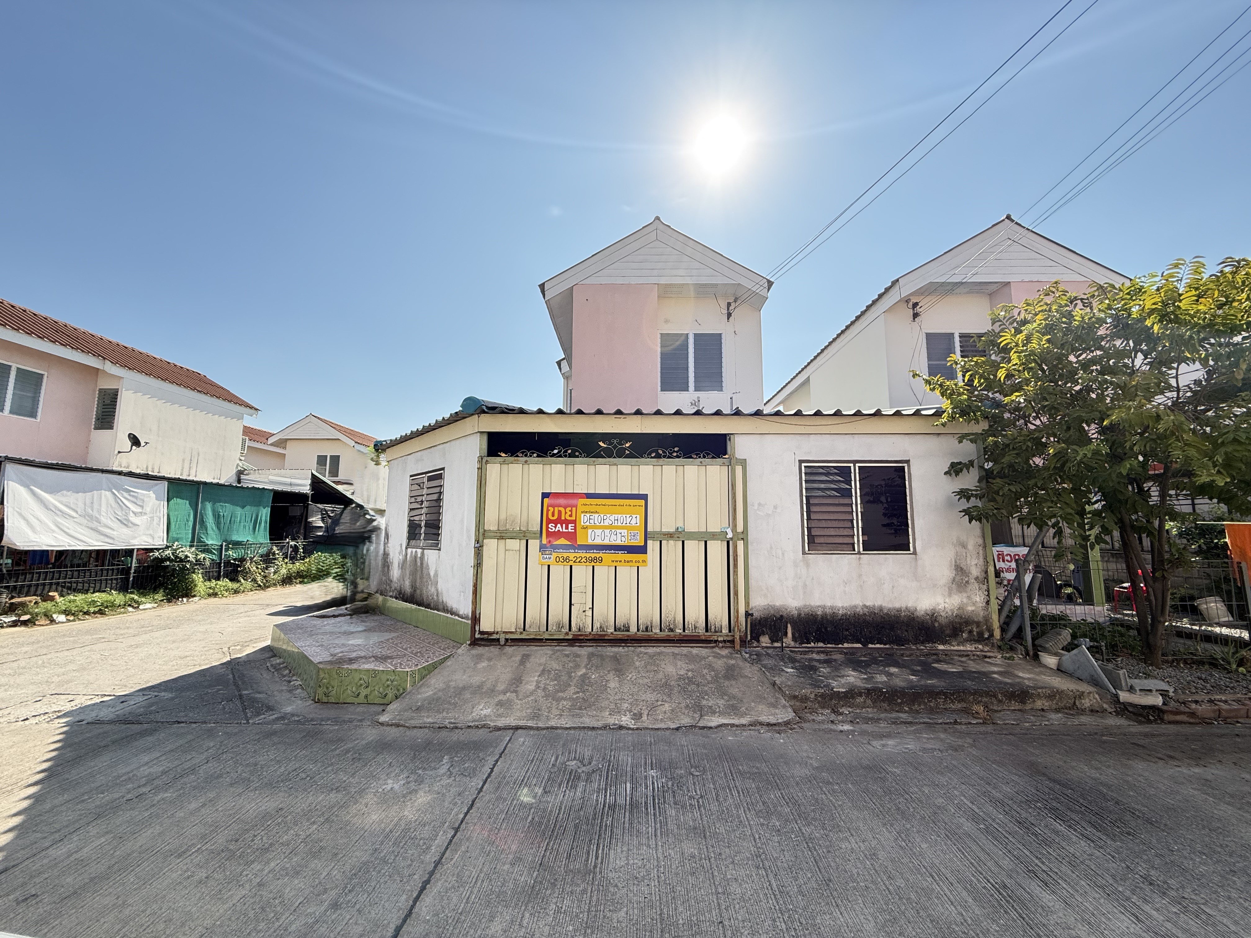 บ้านเดี่ยว 2 ชั้น โครงการบ้านเอื้ออาทรลพบุรี (ลำนารายณ์)