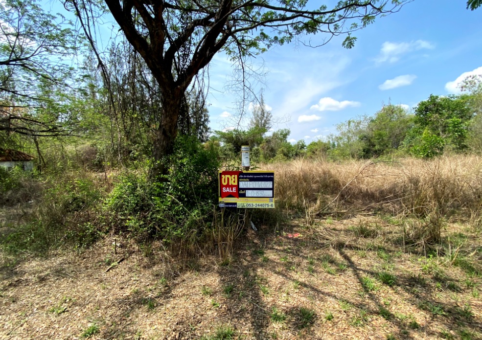 Vacant land, rural house project by the stream, Lamphun.