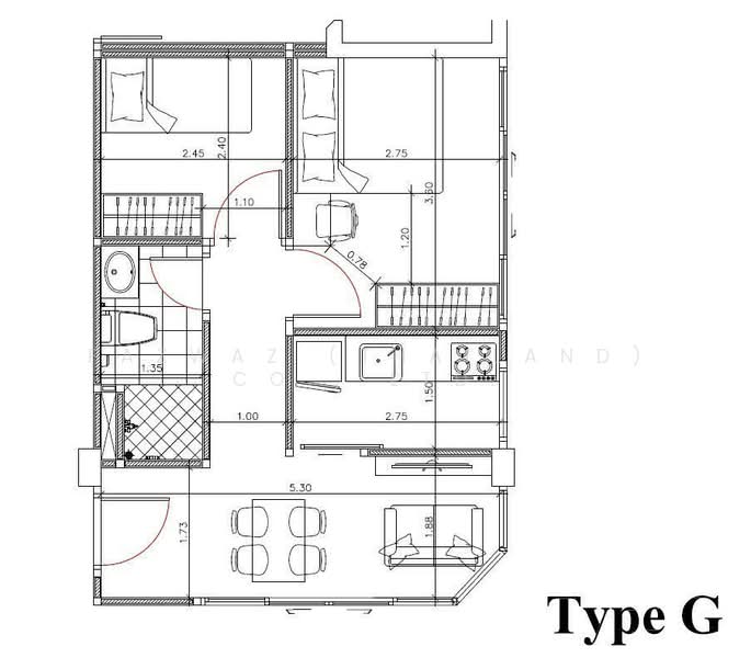 Rare 2BR Condo at The Ville Condo Bo Phut, Prime Samui Investment, Surat Thani