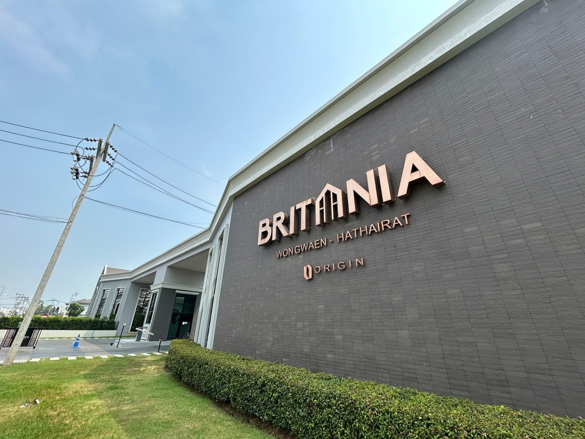 Townhouse in Britannia Town, Huai Khwang Ring Road, Lam Luk Ka, Pathum Thani