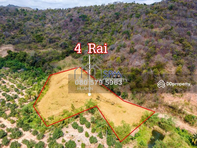 Farm Land for Sale Huahin 4 Rai, total price 500,000 Baht, Prachuap Khiri Khan