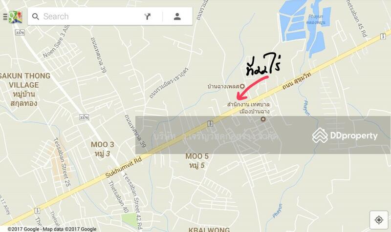 ขายที่ดินบ้านฉางระยอง 22 ไร่ๆละ 6.5 ล้าน ติดถนนสุขุมวิท ตรงข้ามศูนย์ราชการบ้านฉาง, Rayong