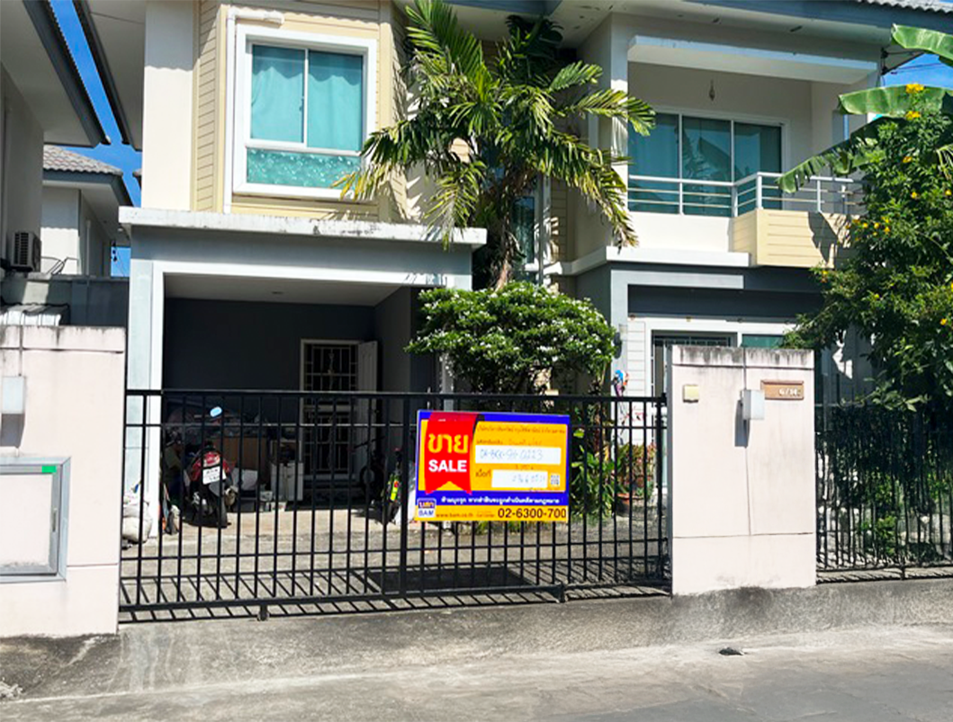 บ้านแฝด 2 ชั้น โครงการซินเนอร์รี่ (Sinnery) จังหวัดปทุมธานี