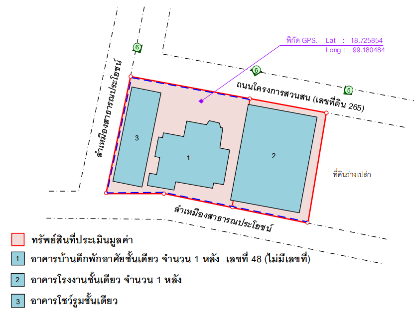 บ้านเดี่ยว โครงการบ้านสวนสน สันกำแพง