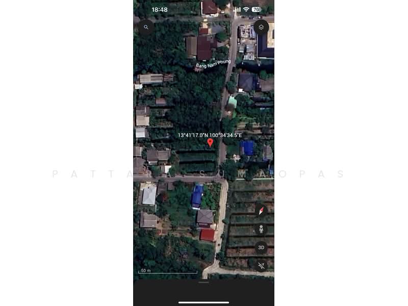 ที่ดินทำเลทองบางกะเจ้า ซอยเพชรหึงษ์28, Samut Prakan
